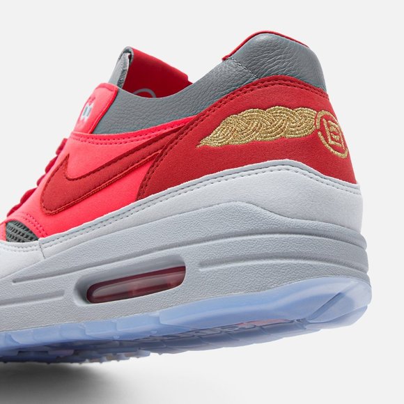 Air Max 1 “K.O.D.” Solar Red - Limited Edition - Picture 6 of 9